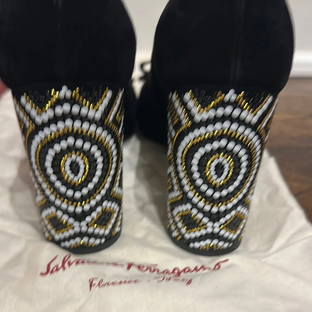 Salvatore Ferragamo Black Women's Shoes - Picture 8 of 11